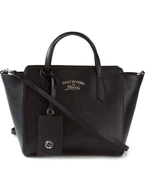 gucci mini swing tote|genuine gucci tote bag.